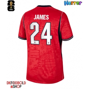 England Reece James #24 Udebanetrøje VM 2026 Kort ærmer